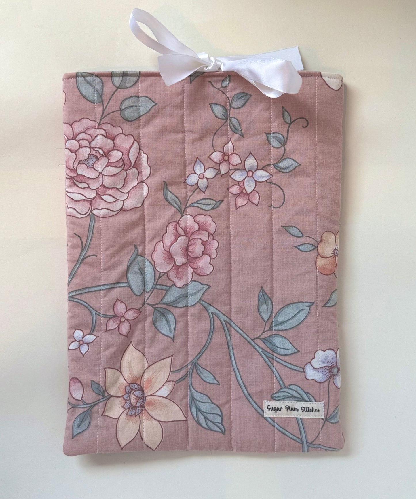 Pink Retro Floral Kindle/Book Sleeve